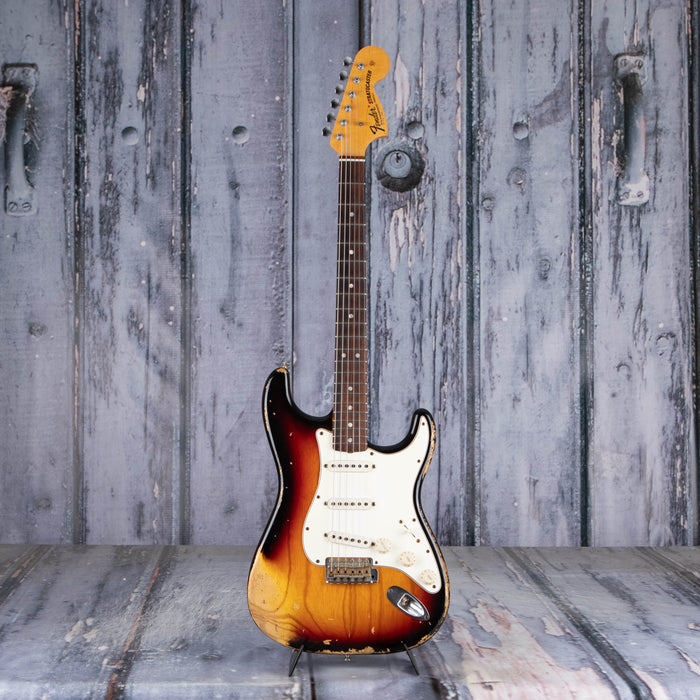 Used 2008 Fender Custom Shop 1968 Stratocaster Heavy Relic, 3-Color Sunburst
