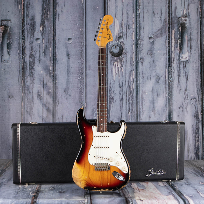 Used 2008 Fender Custom Shop 1968 Stratocaster Heavy Relic, 3-Color Sunburst
