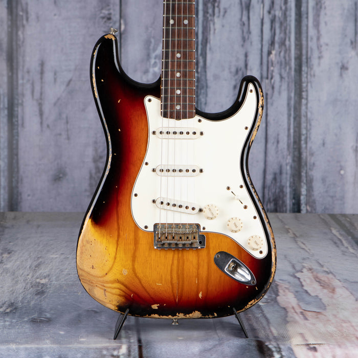 Used 2008 Fender Custom Shop 1968 Stratocaster Heavy Relic, 3-Color Sunburst