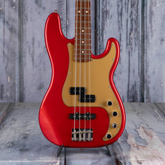 Used 2005 Fender Deluxe Active Precision Bass Special, Chrome Red