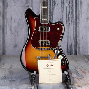 Used Fender Parallel Universe Volume II Maverick Dorado Electric Guitar, Ultraburst, coa