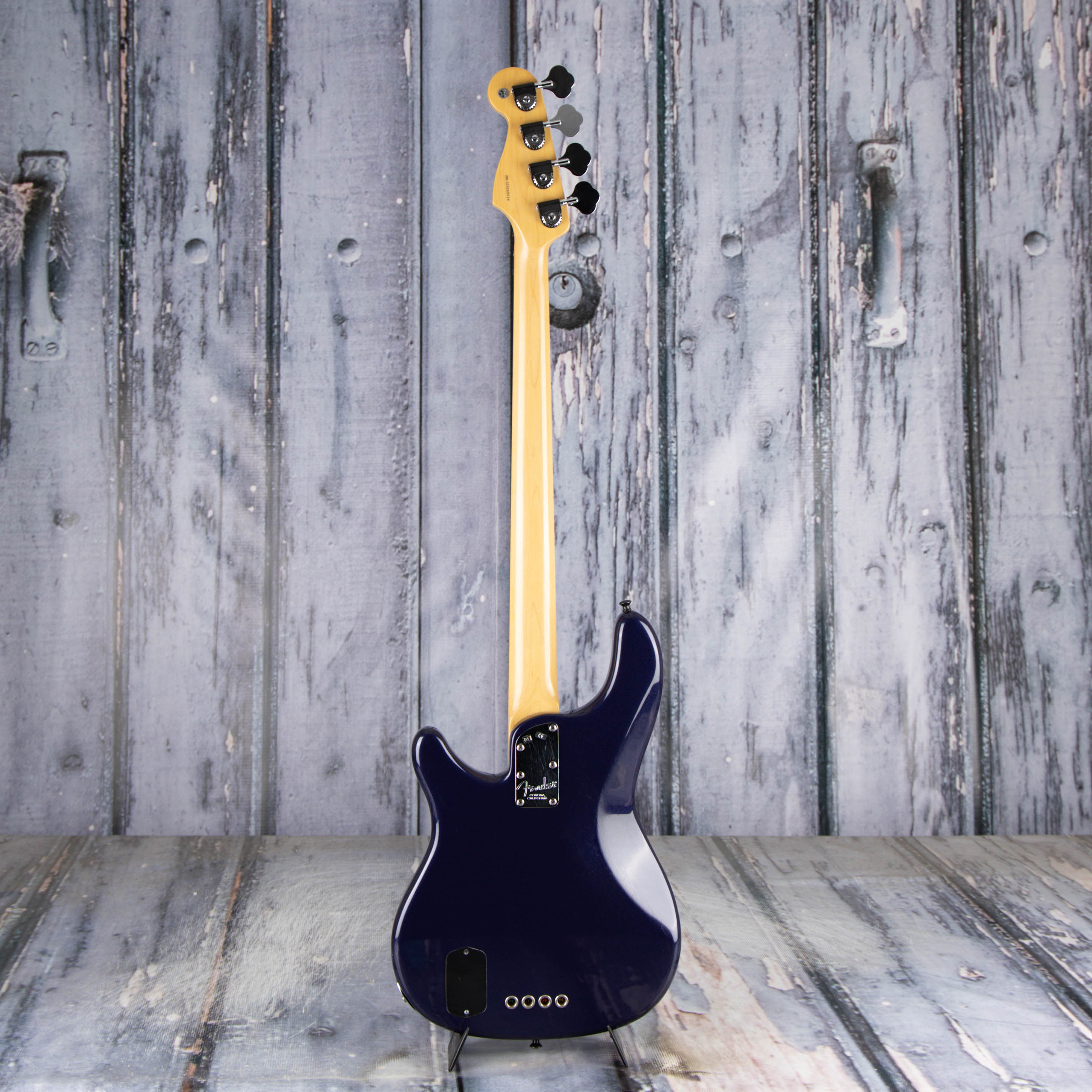 Used Fender Stu Hamm Urge II Electric Bass Guitar, 2006, Bright Sapphire Metallic, back