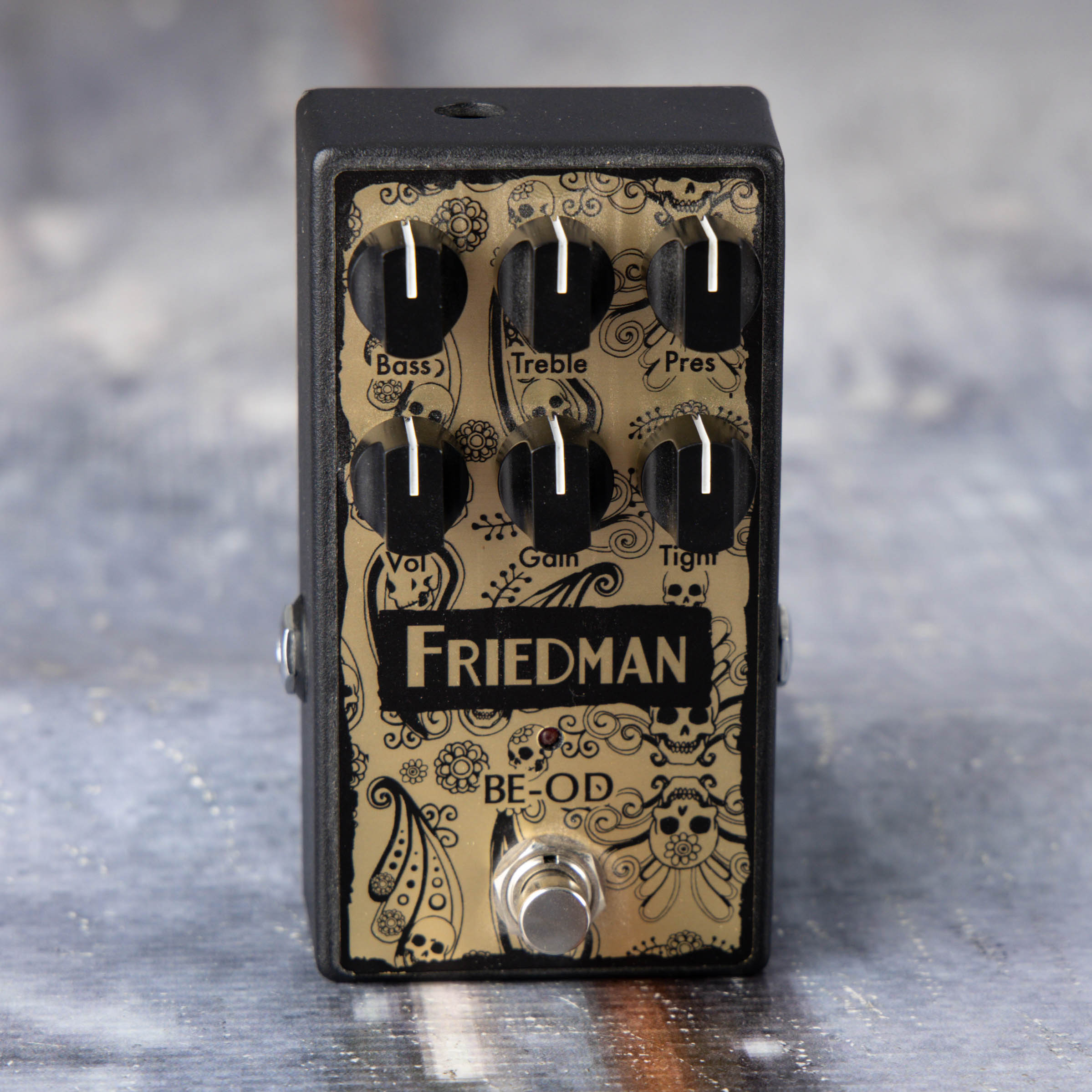 Used Friedman BE-OD LTD Overdrive Effects Pedal, front