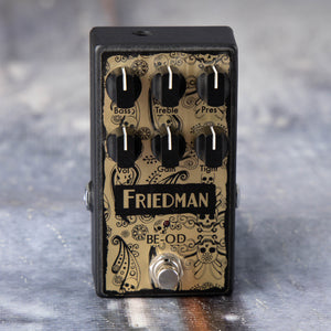 Used Friedman BE-OD LTD Overdrive Effects Pedal, front