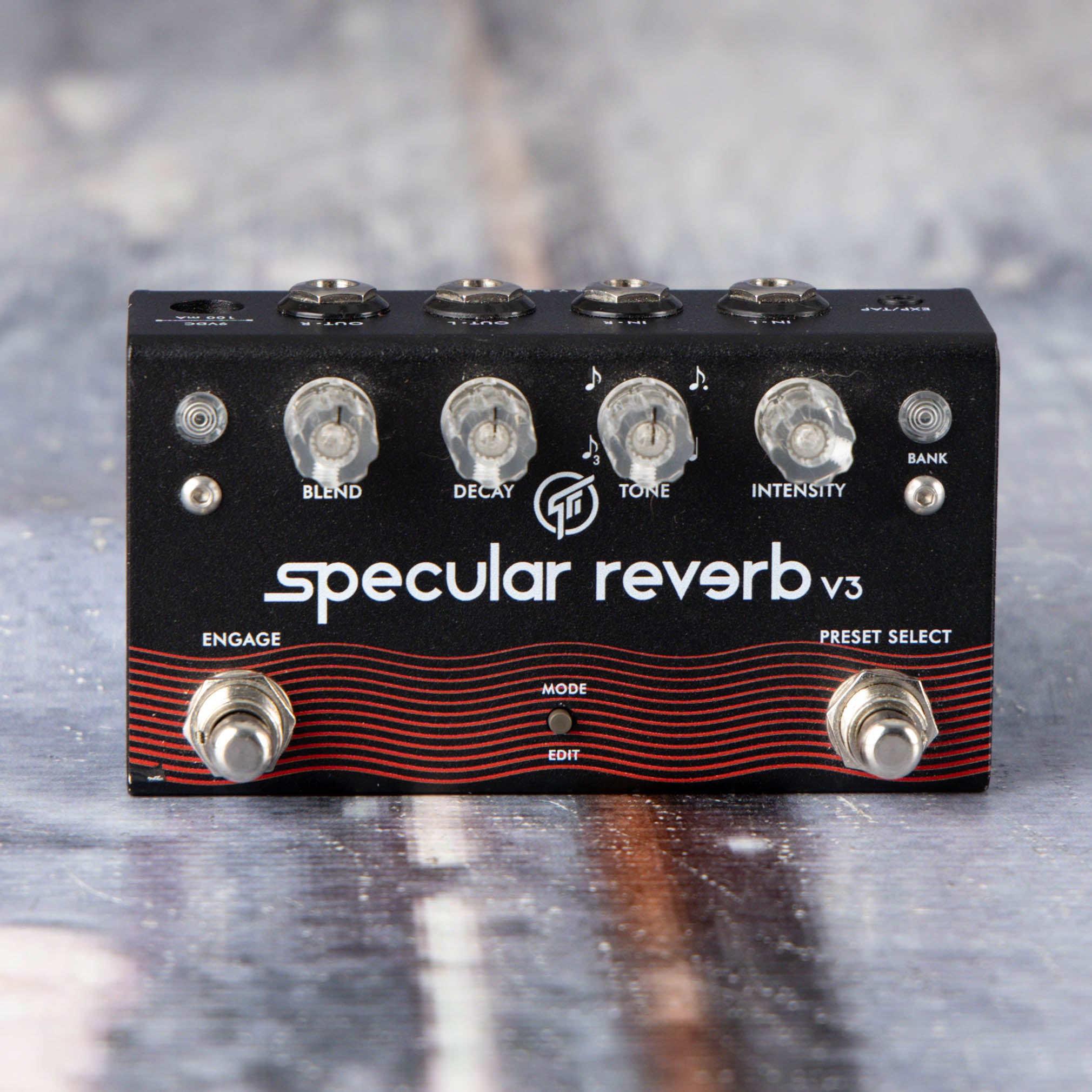 Used GFI Specular Reverb V3 Effects Pedal, front
