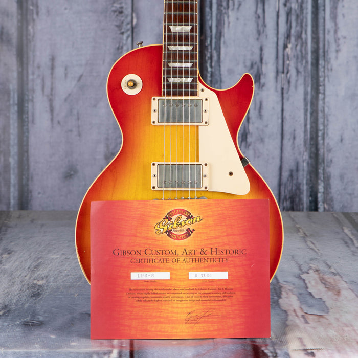 Used 2007 Gibson Custom Shop Les Paul Standard 1958 Reissue, Heritage Cherry Sunburst