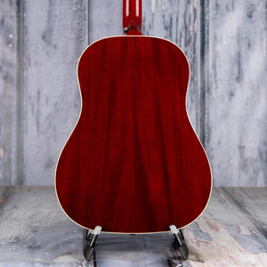 Used Gibson J-45 Standard Acoustic/Electric Guitar, 2022, Cherry, back closeup