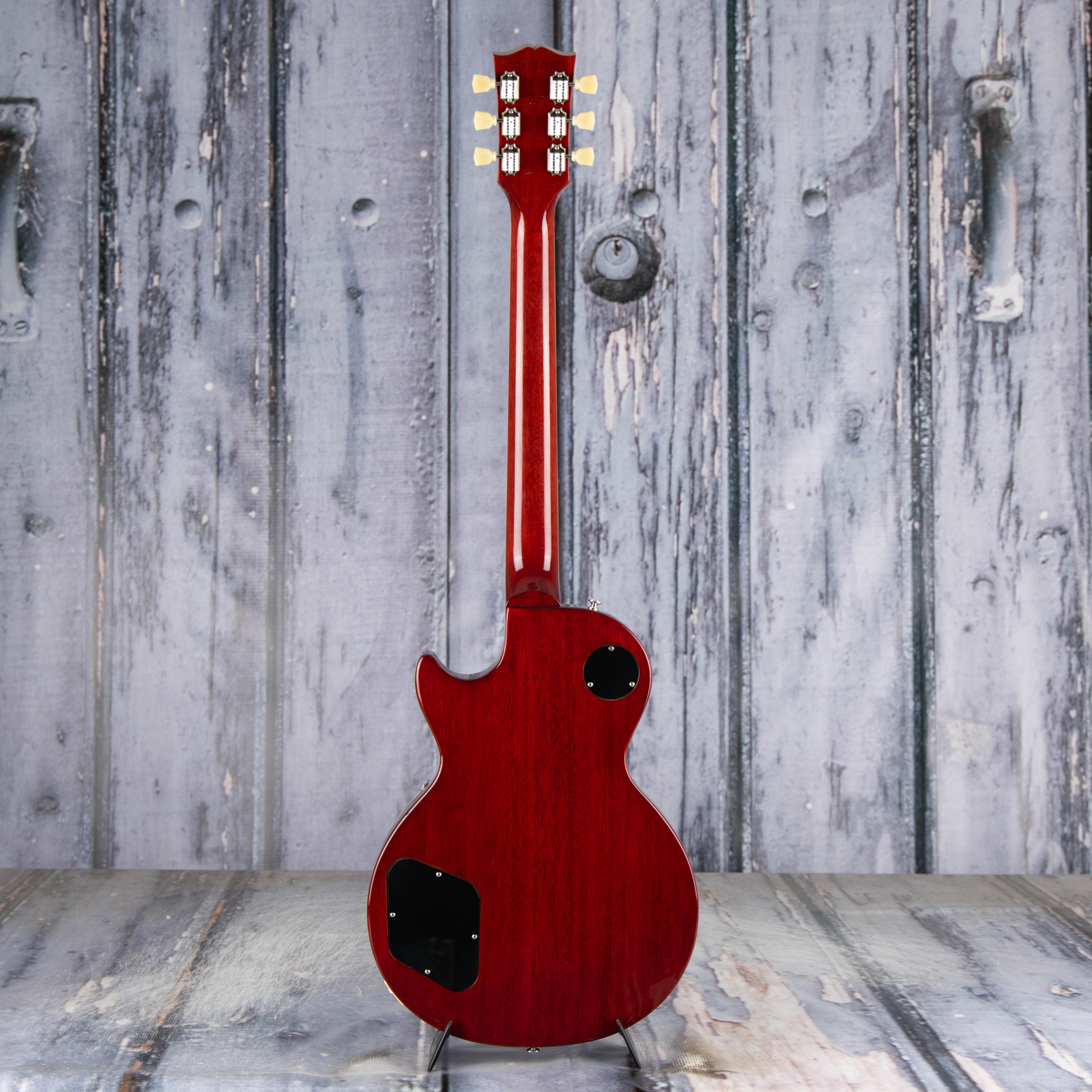 Used Gibson Les Paul 50s Standard Electric Guitar, 2022, Cherry Sunburst, back