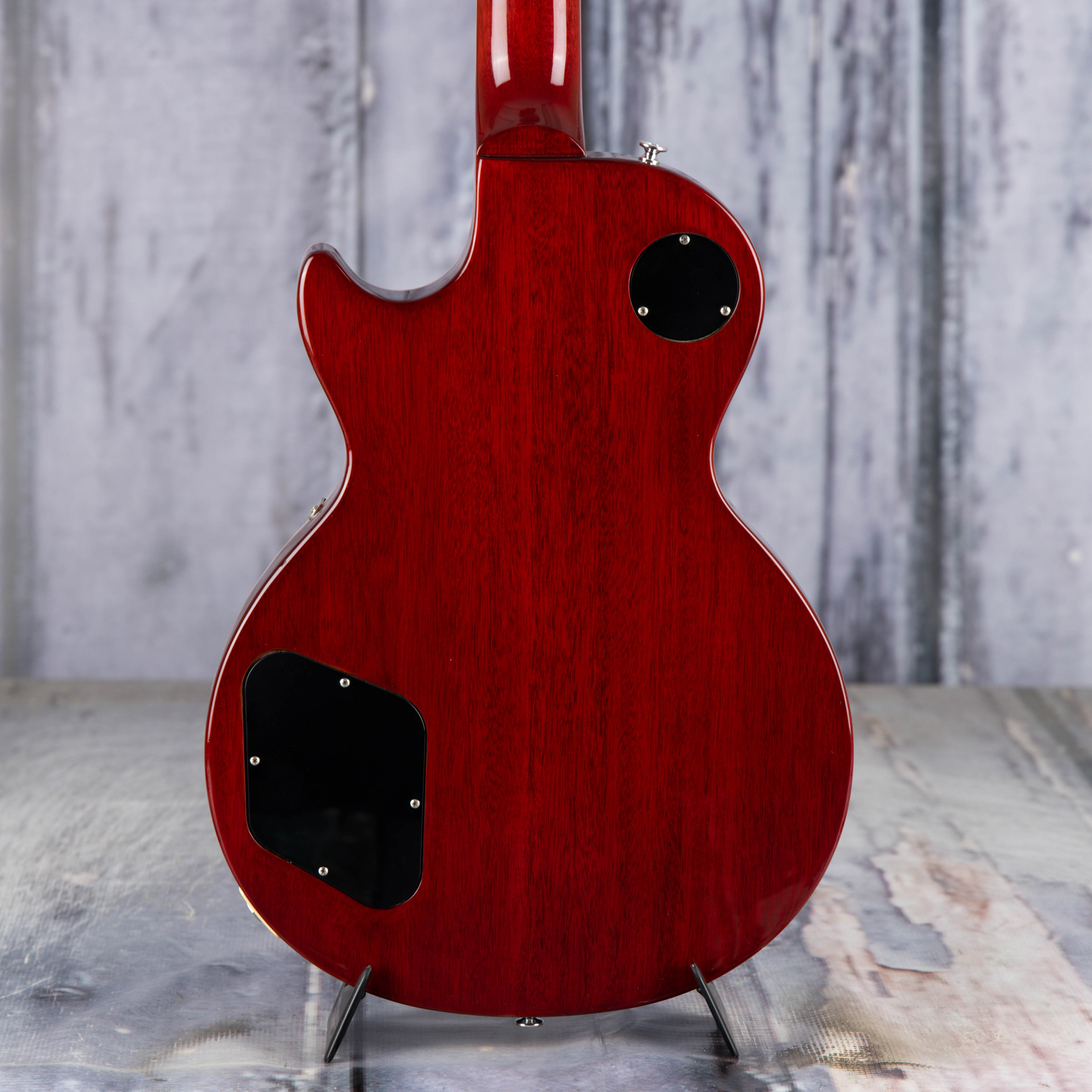 Used Gibson Les Paul 50s Standard Electric Guitar, 2022, Cherry Sunburst, back closeup