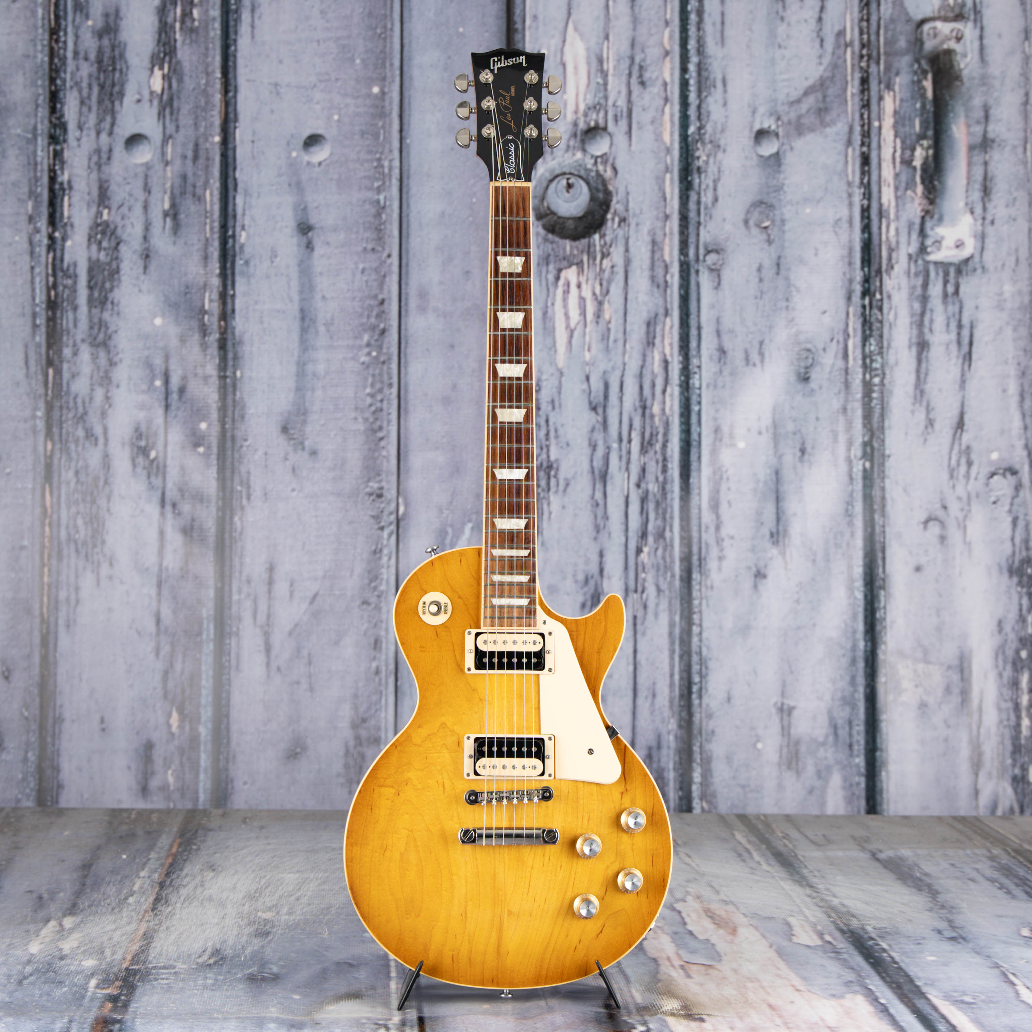 Used Gibson Les Paul Classic Electric Guitar, 2019, Unburst, front