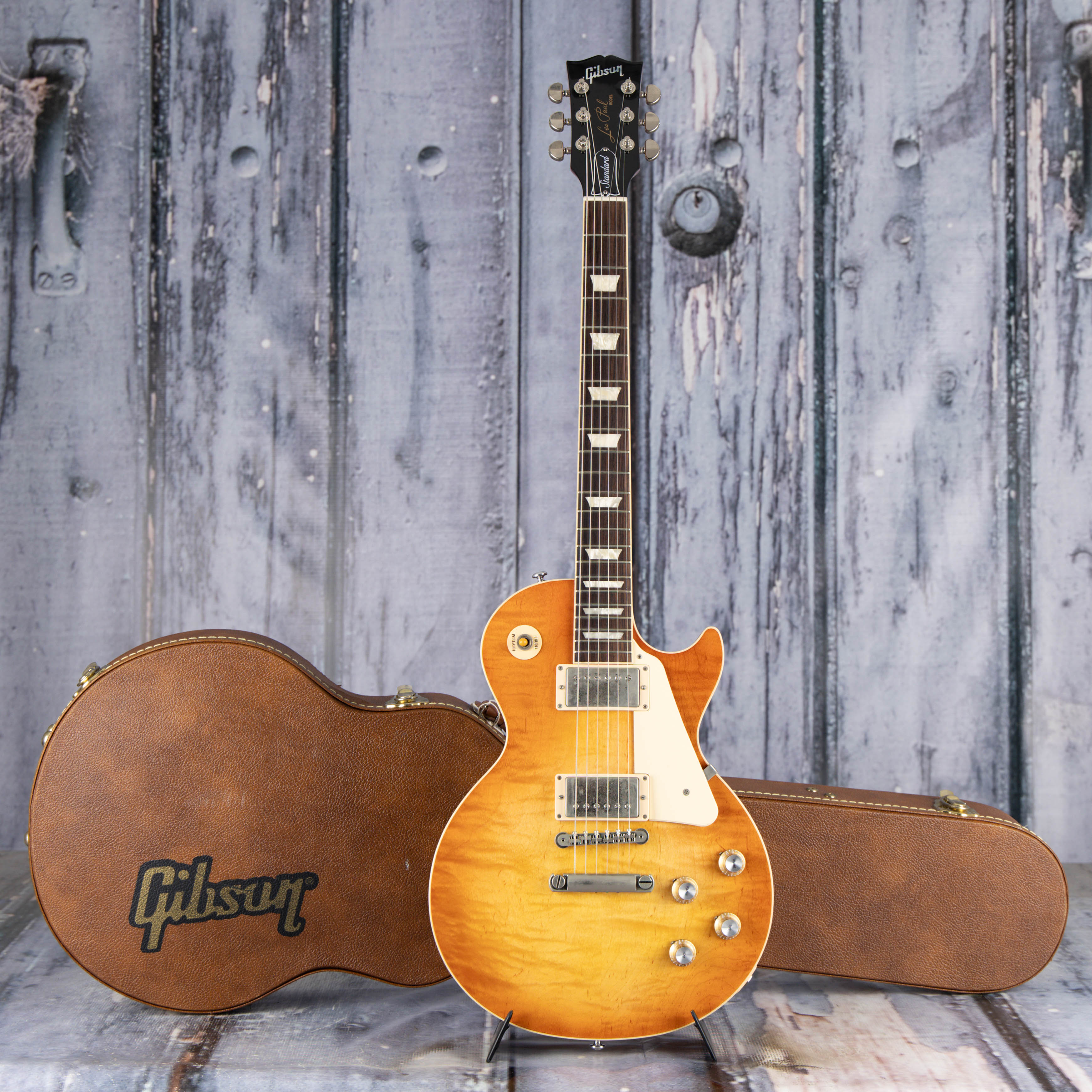 Used Gibson Les Paul Standard 60s Electric Guitar, 2022, Unburst, case