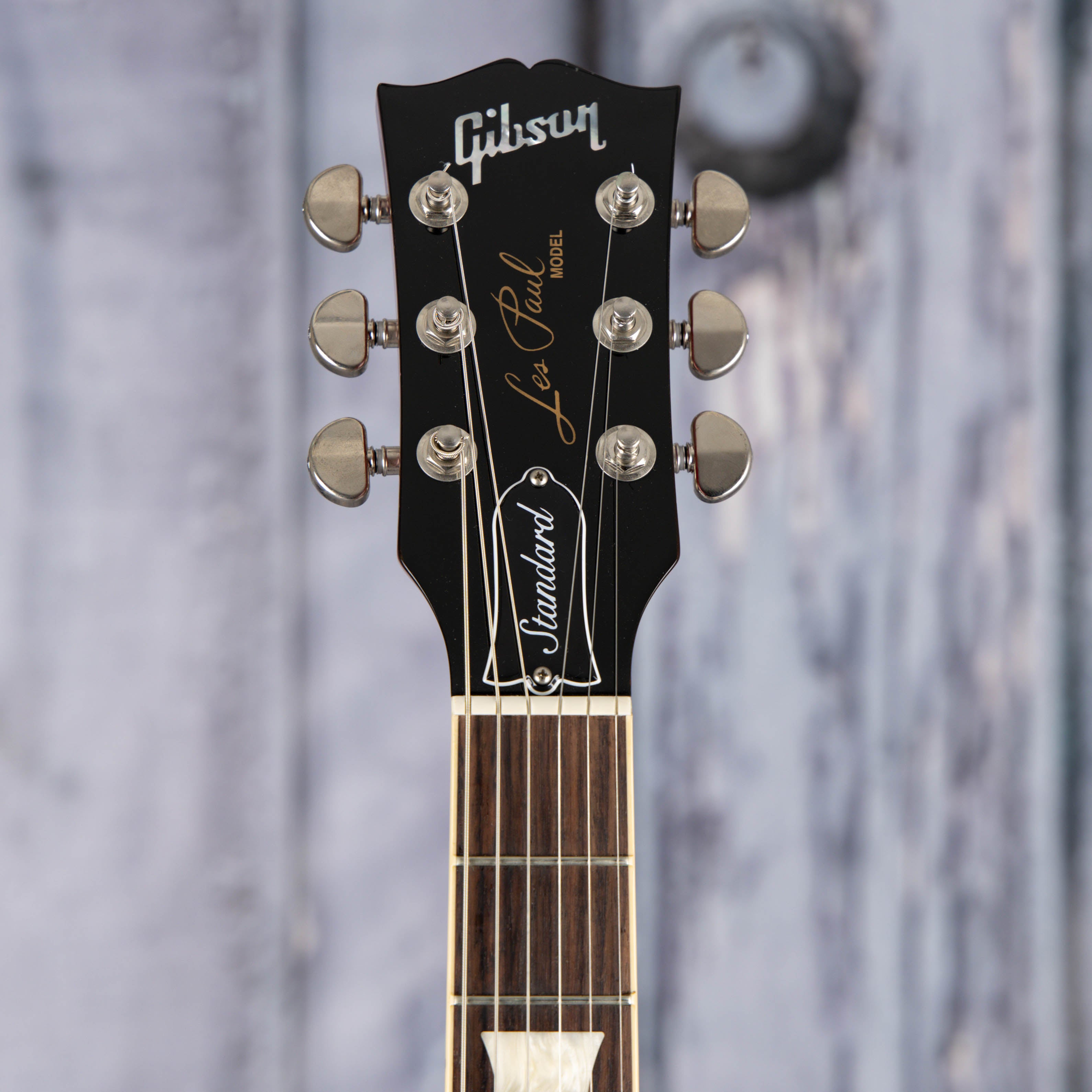 Used Gibson Les Paul Standard 60s Electric Guitar, 2022, Unburst, front headstock