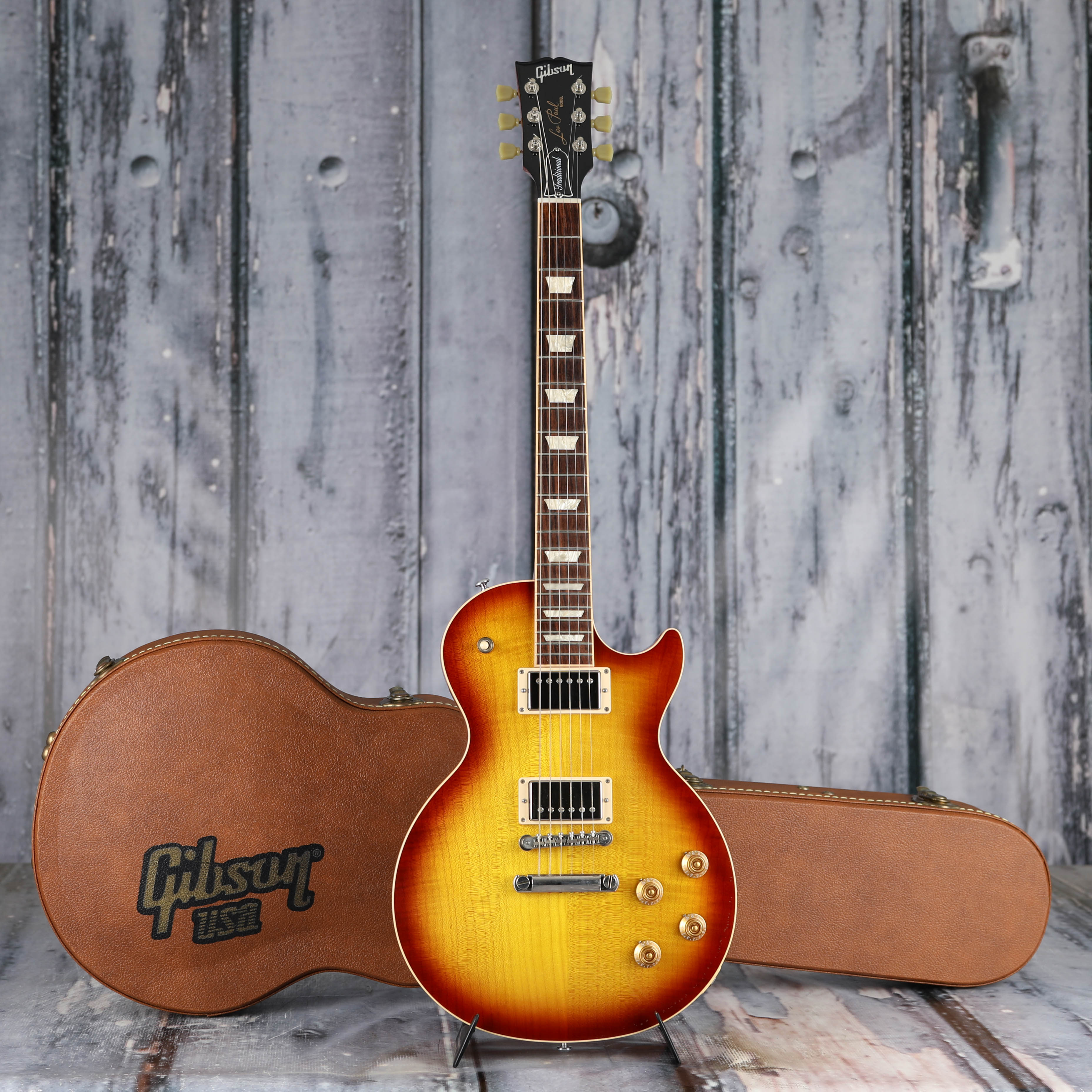 Used 2013 Gibson Les Paul Traditional, Honeyburst | For Sale