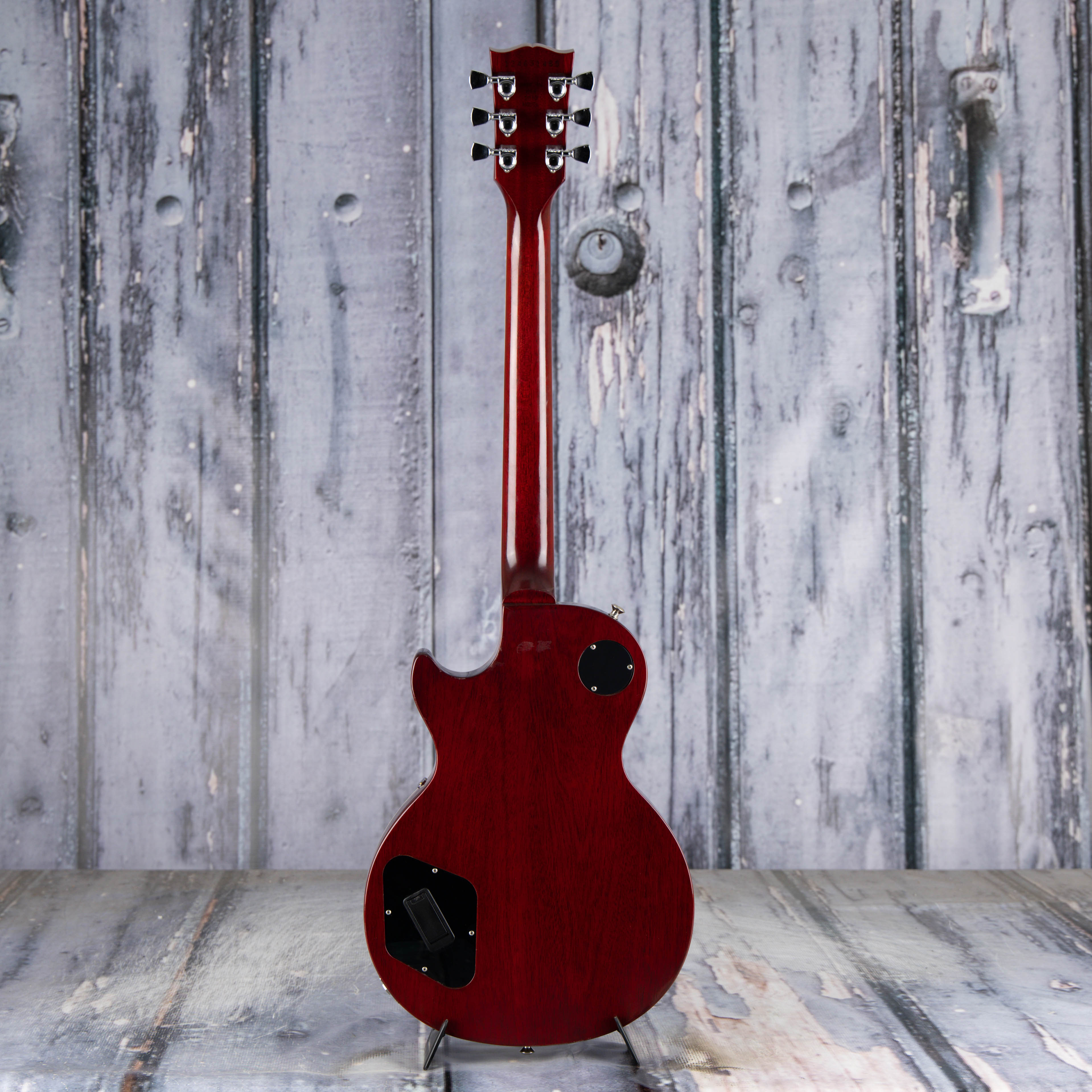 Used Gibson Les Paul Traditional PRO II Electric Guitar, 2013, Transparent Red, back