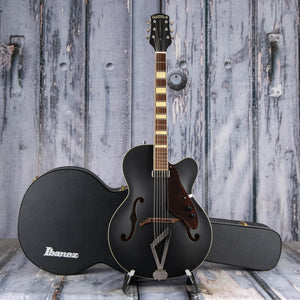 Used Gretsch G100CE Synchromatic Hollowbody Guitar, Black, case