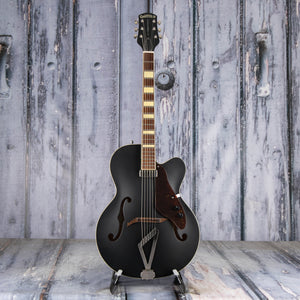 Used Gretsch G100CE Synchromatic Hollowbody Guitar, Black, front