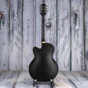 Used Gretsch G100CE Synchromatic Hollowbody Guitar, Black, back