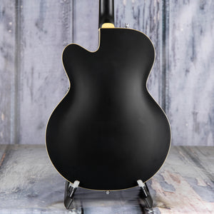 Used Gretsch G100CE Synchromatic Hollowbody Guitar, Black, back closeup