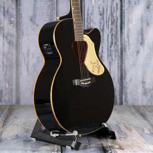 Used Gretsch G5022CWFE Rancher Falcon Acoustic/Electric Guitar, 2015, Black, angle