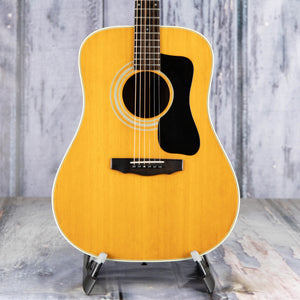 Used Guild D-50 Acoustic Guitar, 1975, Natural, front closeup