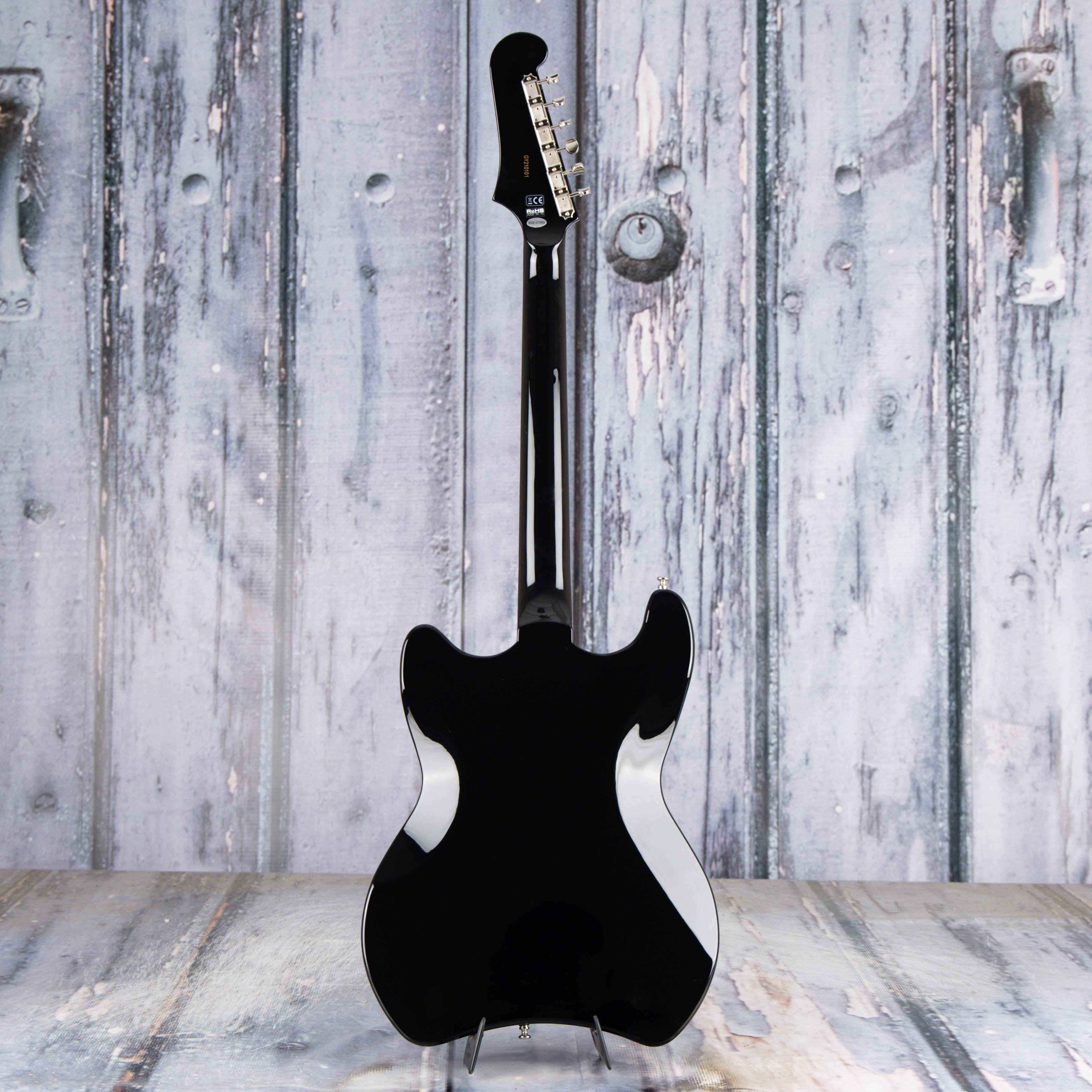 Used Guild Jetstar Electric Guitar, Black, back