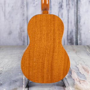 Used Harmony Baritone Ukulele, 1960s, Natural, back closeup