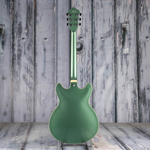 Used Ibanez Artcore AS73 Semi-Hollowbody Guitar, Olive Metallic, back