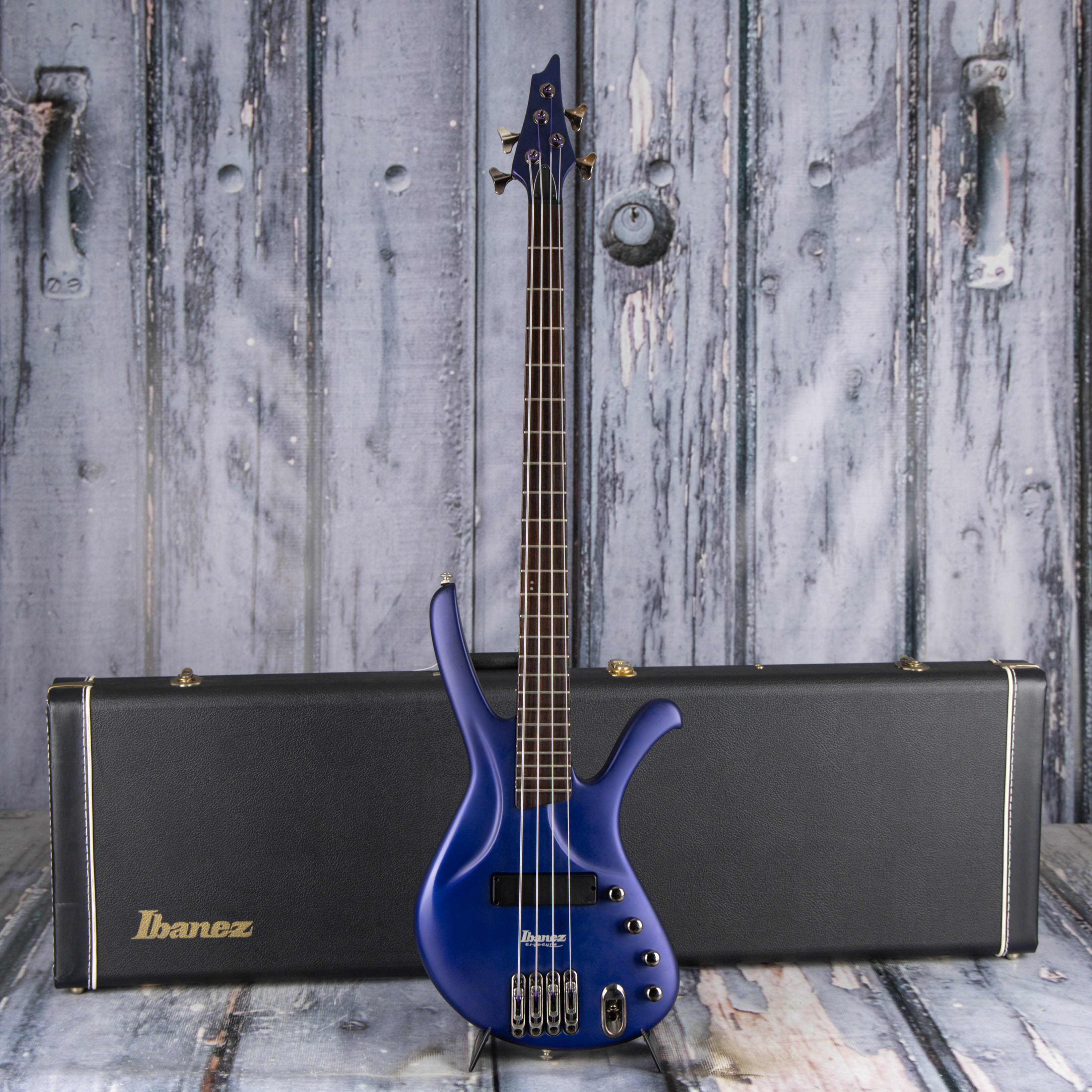 Used Ibanez EDA900 Bass, Jewel Blue Flat | For Sale | Replay
