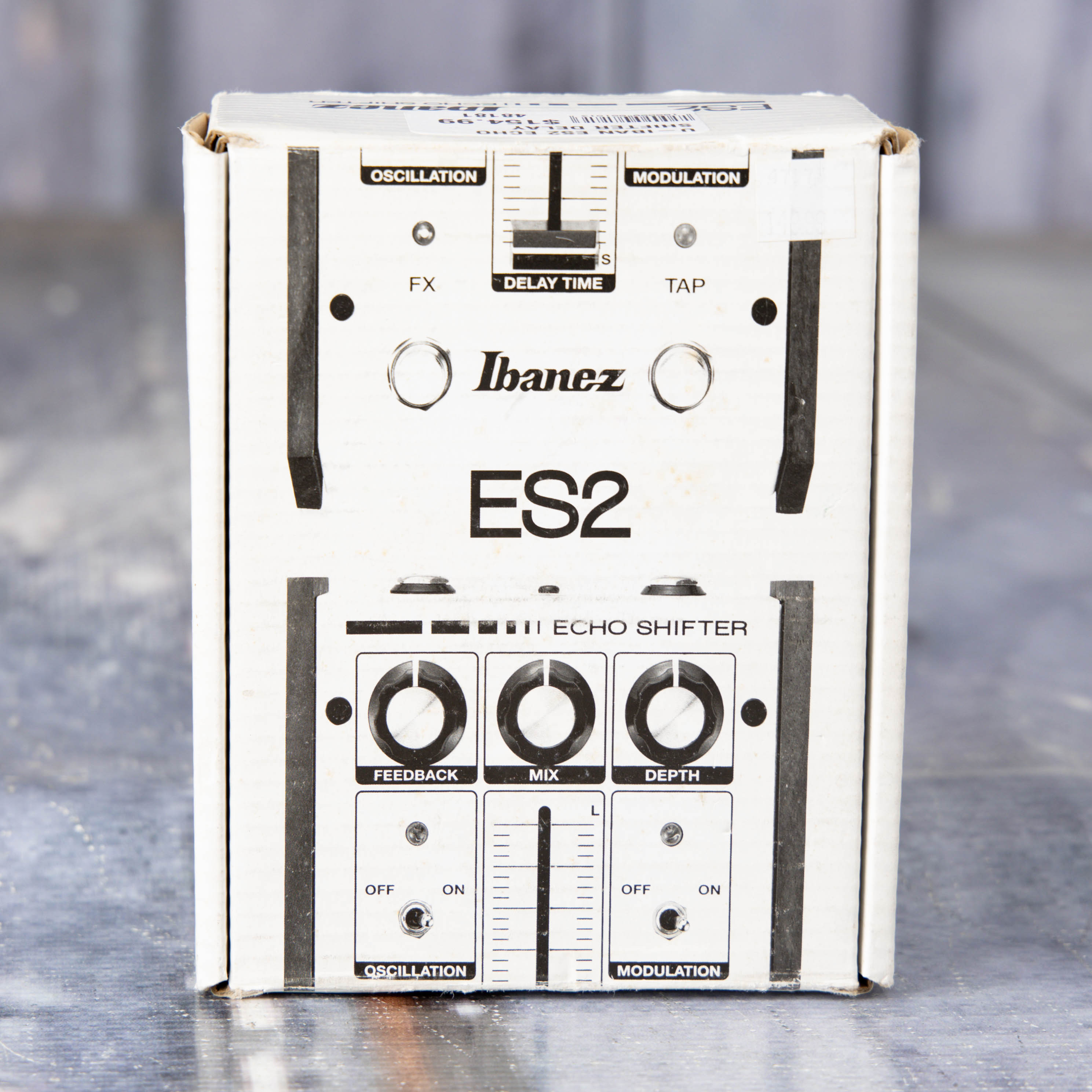 Used Ibanez ES2 Echo Shifter Delay Effects Pedal, box