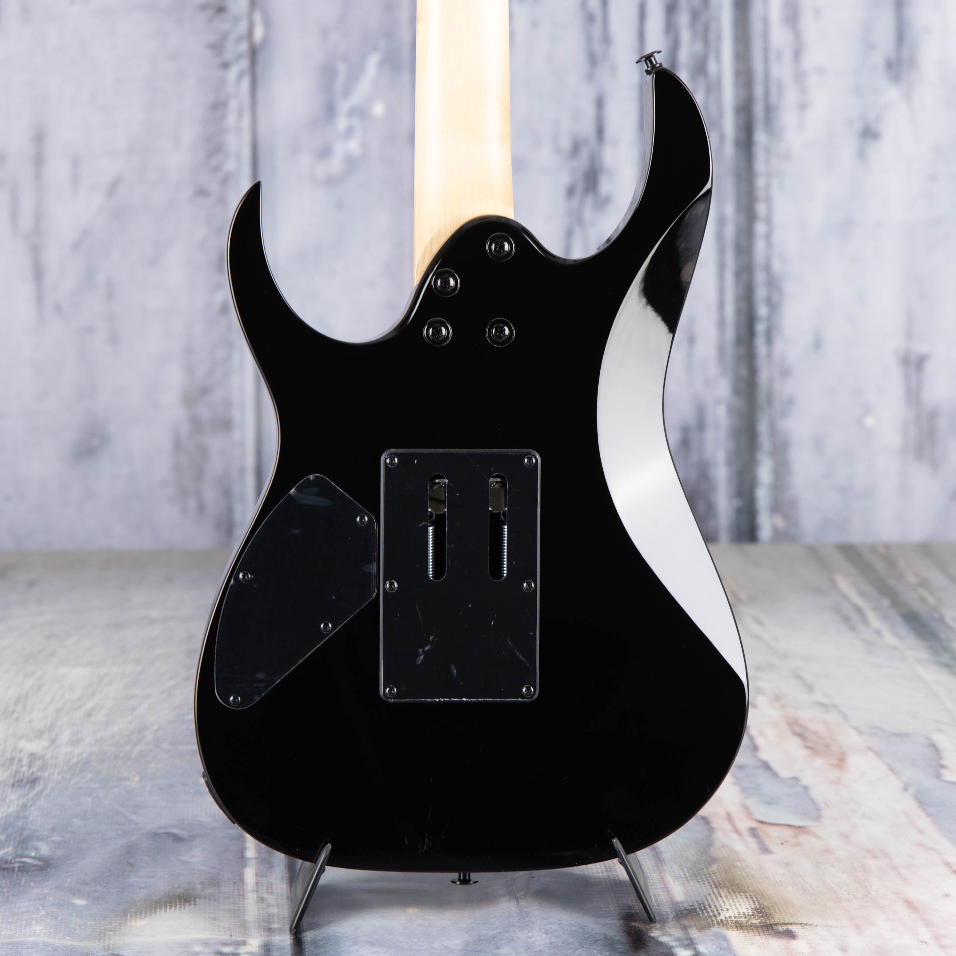 Used Ibanez Gio RG320 Electric Guitar, Charcoal Gray, back closeup