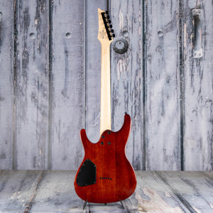 Used Ibanez S621QM Electric Guitar, 2020, Dragon Eye Burst, back