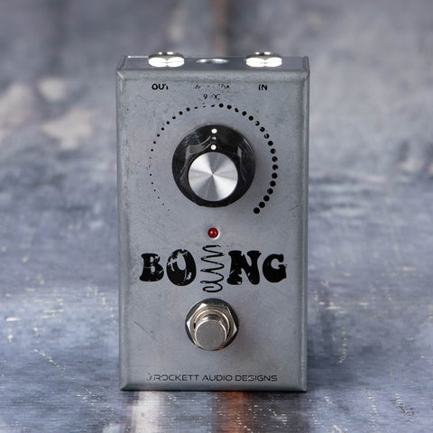 Used J. Rockett Boing Spring Reverb Effect Pedal, front