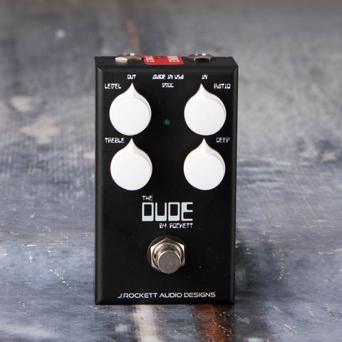 Used J. Rockett Dude Dumble Overdrive Effects Pedal, front