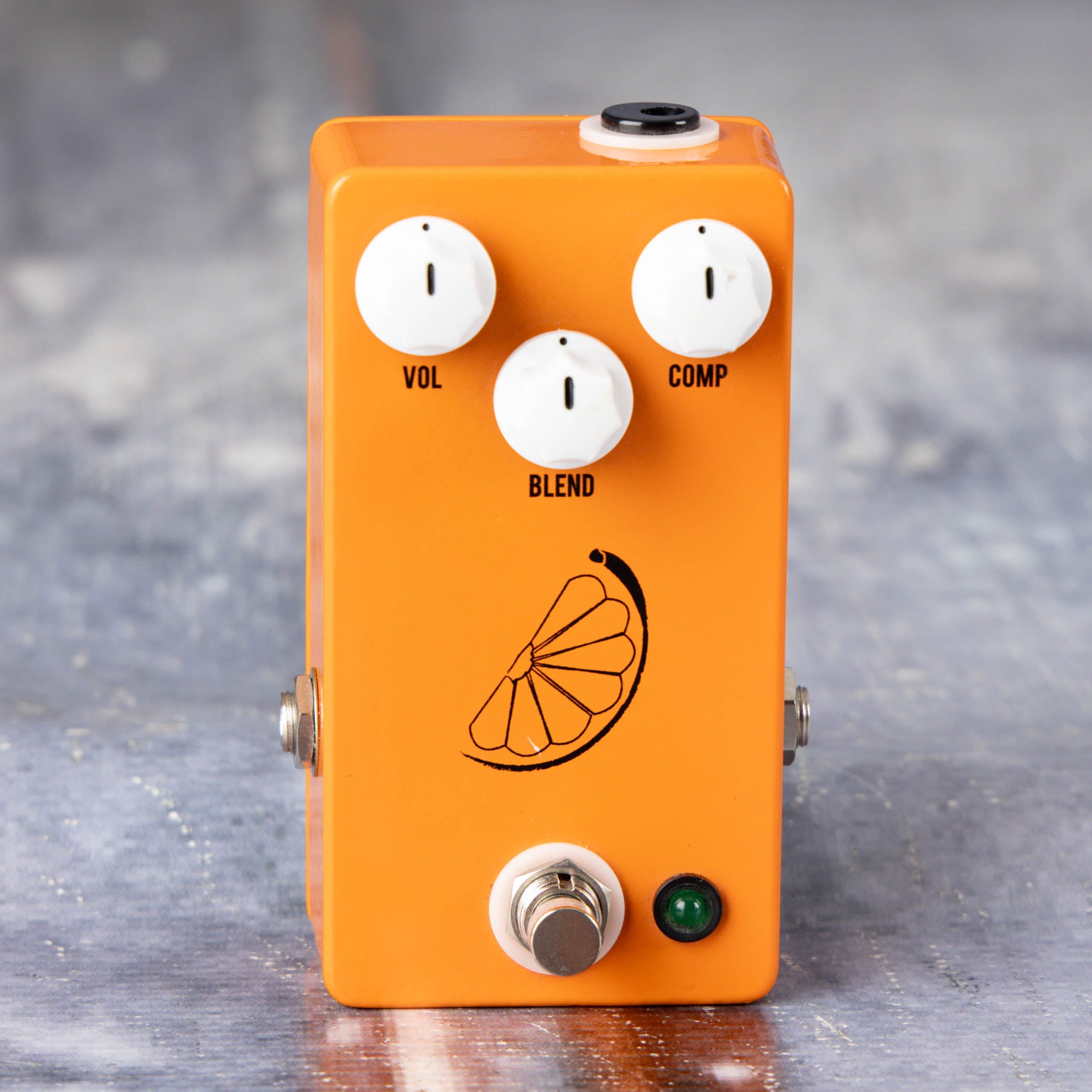 Used JHS Pedals Pulp N Peel V4 Compressor Effects Pedal, front