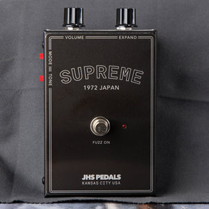 Used JHS Pedals Supreme Fuzz Effects Pedal, front