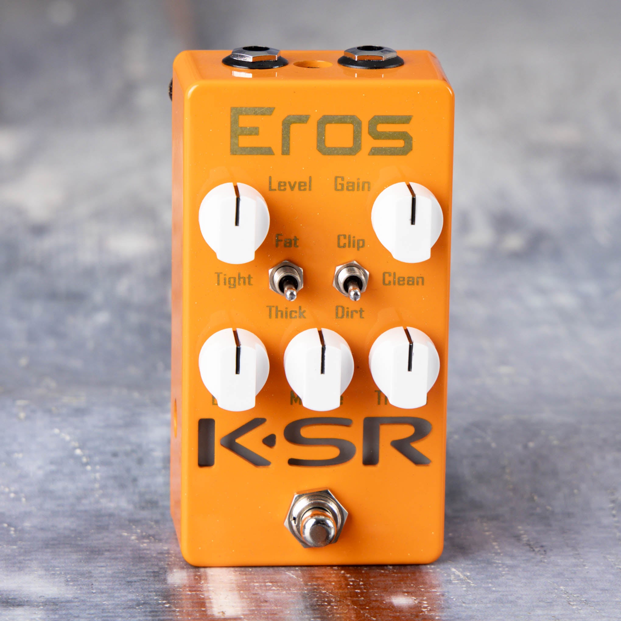 Used KSR Eros Modern Boost EQ Effects Pedal, front