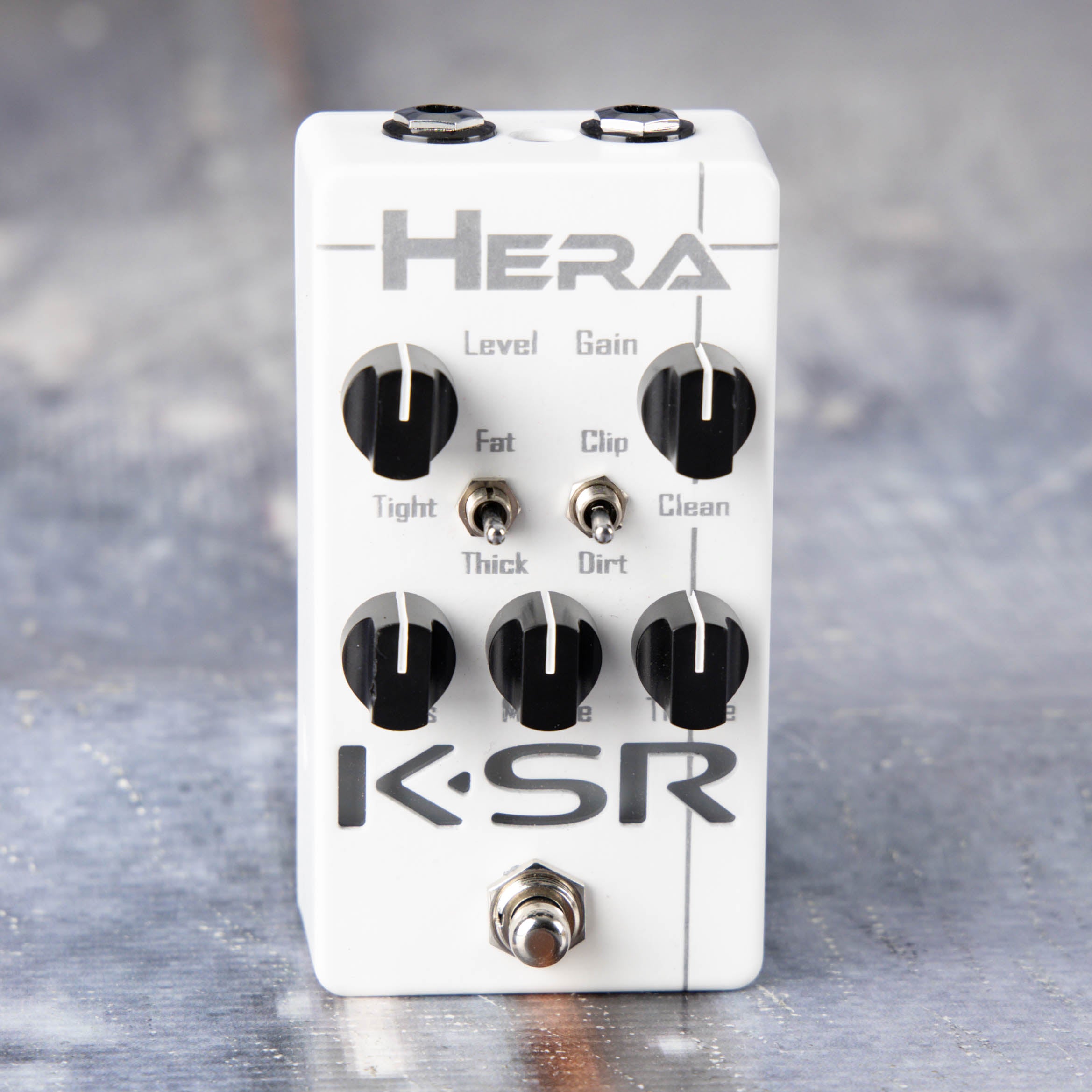 Used KSR Hera Transparent Boost+EQ Effects Pedal, front