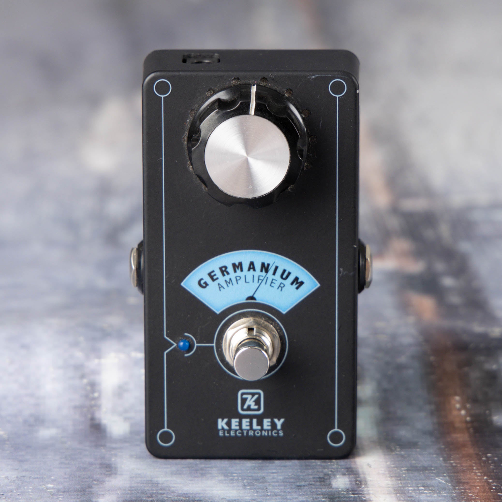 Used Keeley Germanium Amplifier Effects Pedal, front