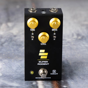 Used Keeley Super Rodent Overdrive And Distortion Effects Pedal, front