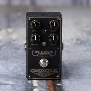 Used MESA/Boogie Throttle Box Distortion Effects Pedal, front