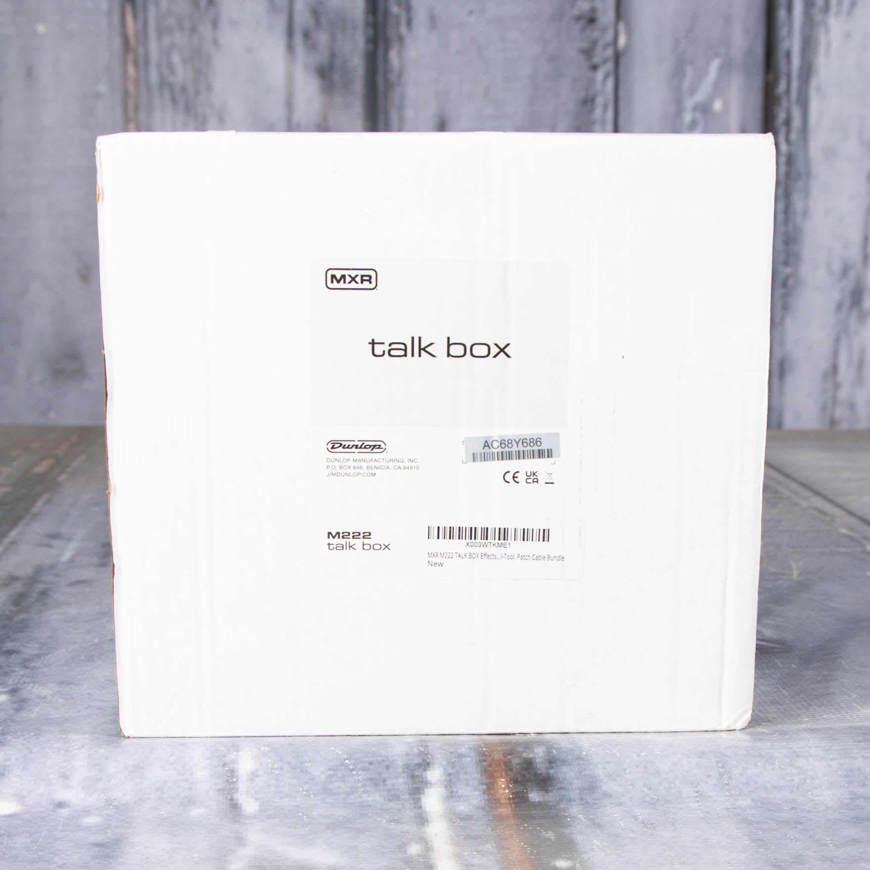 Used MXR Talk Box Effects Pedal, box