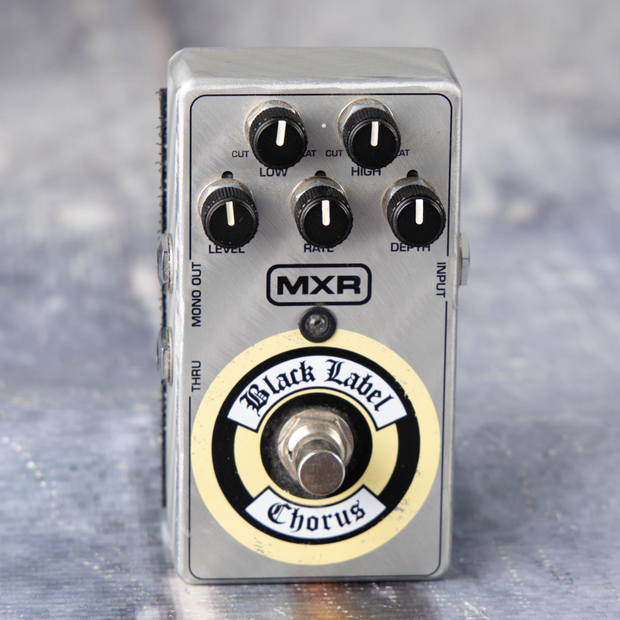 Used MXR ZW38 Black Label Chorus Effects Pedal, front