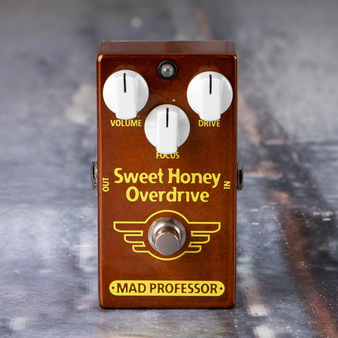 Used Mad Professor Sweet Honey Overdrive Effects Pedal, front