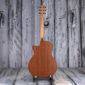 Used Martin GPC-X2E Mahogany Acoustic/Electric Guitar, Natural, back
