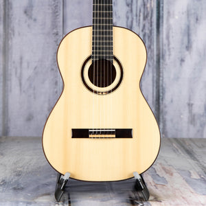Used Ortega Custom Master M5CS Classical Guitar, 2022, Natural, front closeup