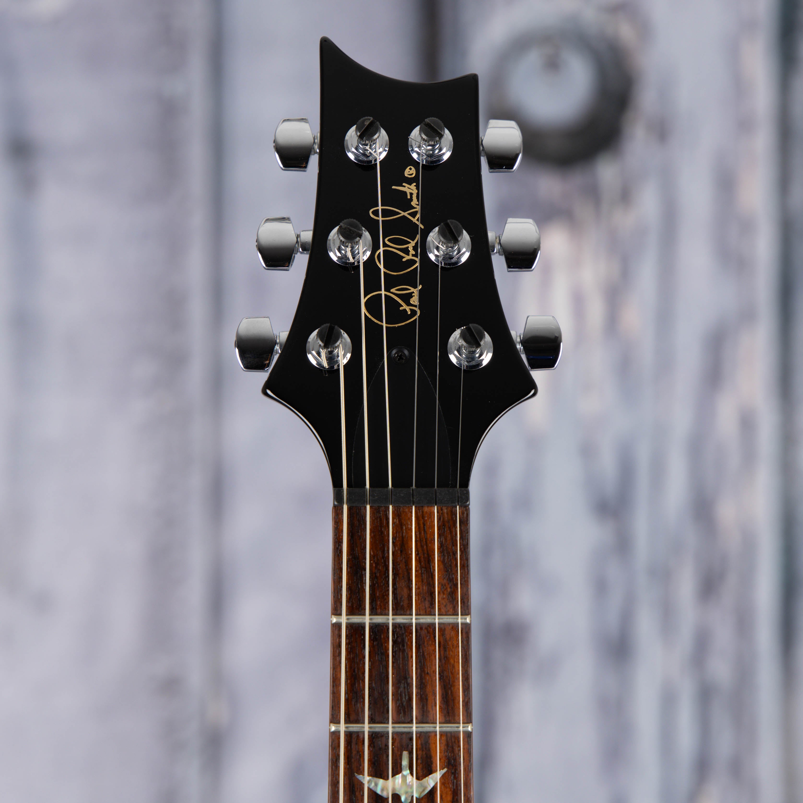 Used Paul Reed Smith Custom 24 Electric Guitar, 2004, Tobacco Sunburst, front headstock