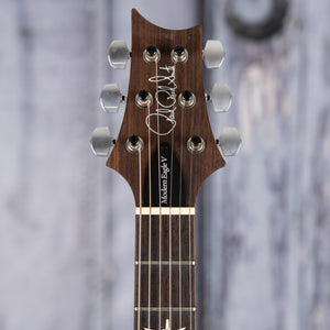 Used Paul Reed Smith Modern Eagle V Electric Guitar, 2023, Black, front headstock