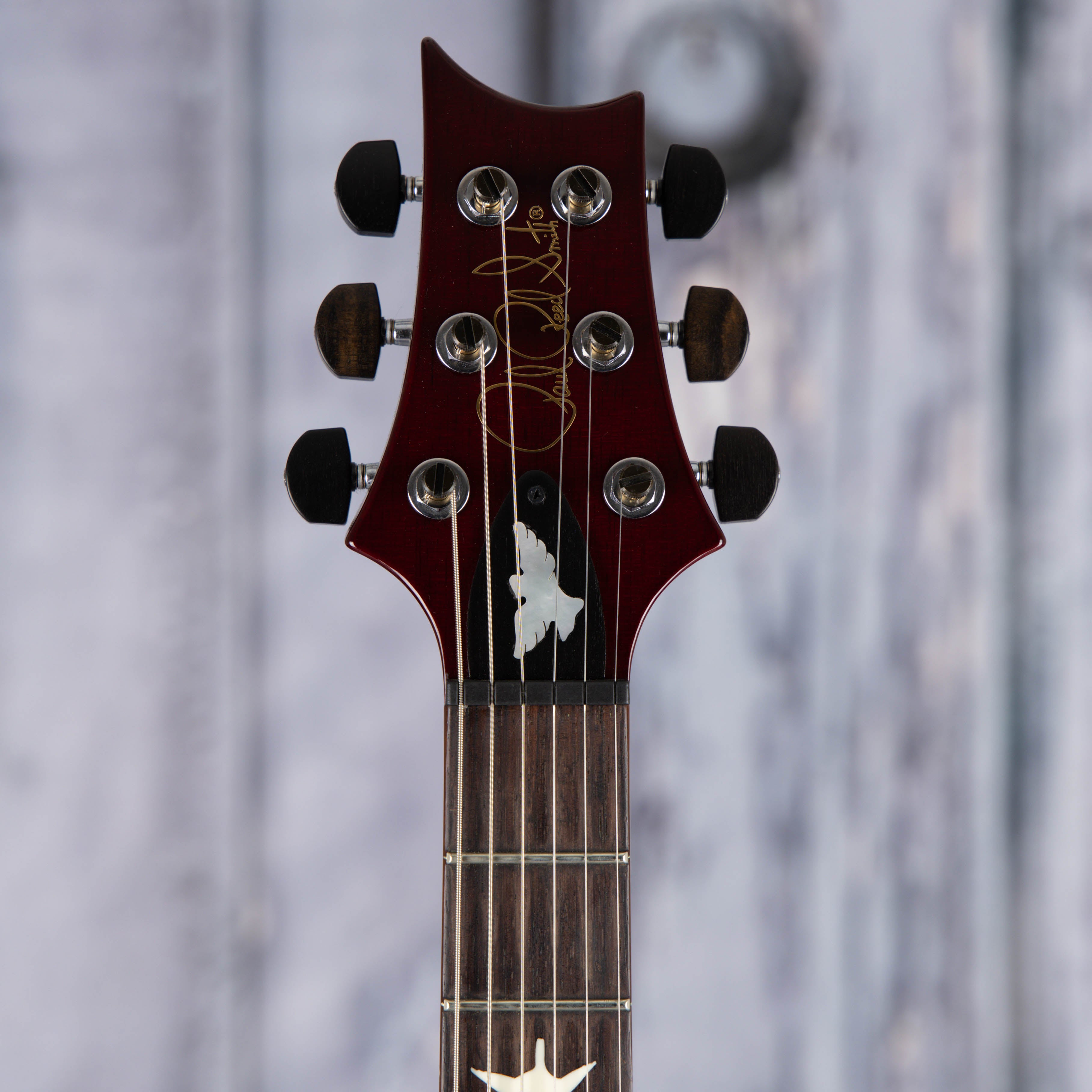 Used Paul Reed Smith S2 Custom 24 Electric Guitar, Sunburst, front headstock