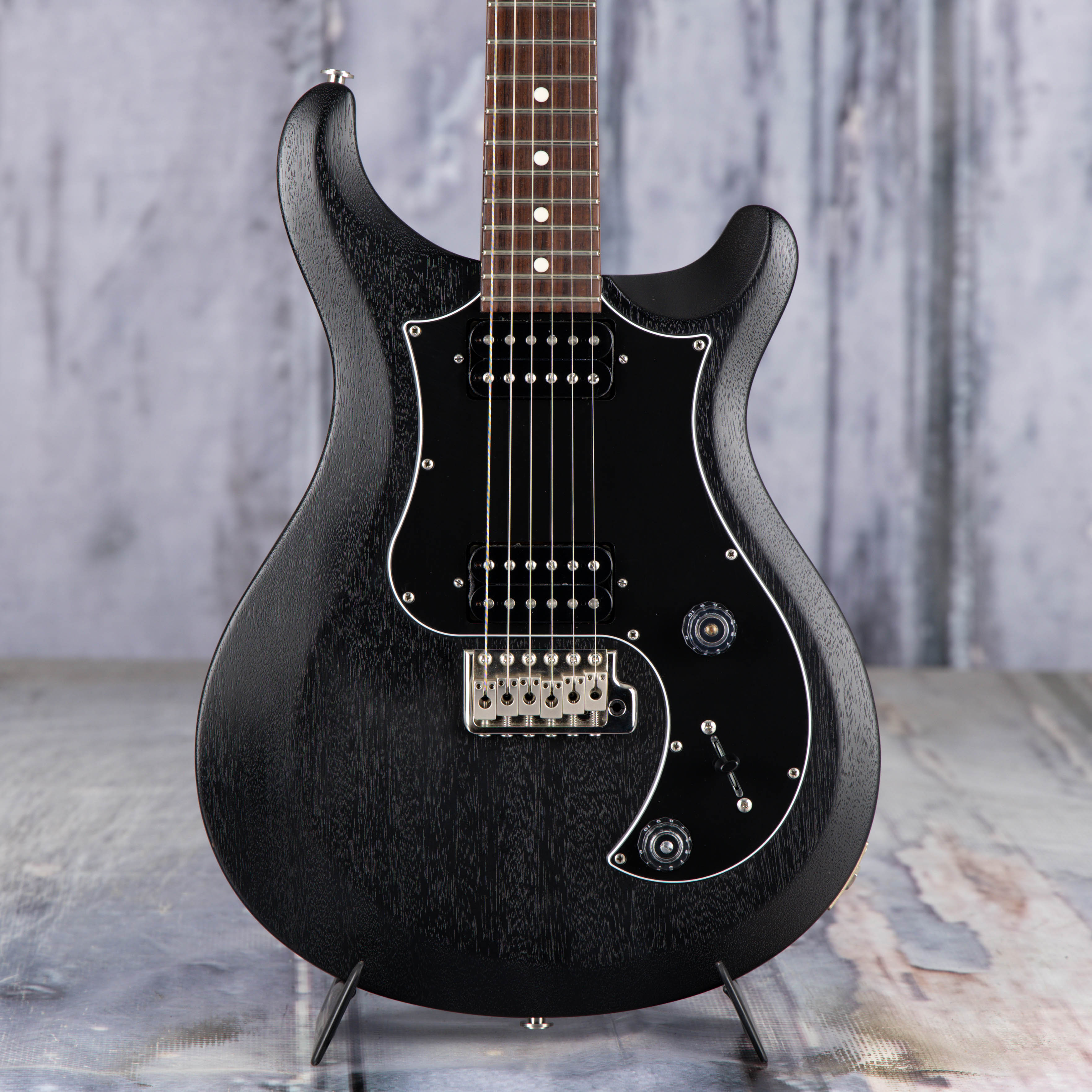 Used Paul Reed Smith S2 Standard 22 Electric Guitar, 2020, Black, front closeup