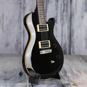 Used Paul Reed Smith SE Singlecut Electric Guitar, 2012, Black, angle
